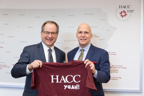 HACC and Harrisburg University Sign Reverse Transfer Articulation Agreement