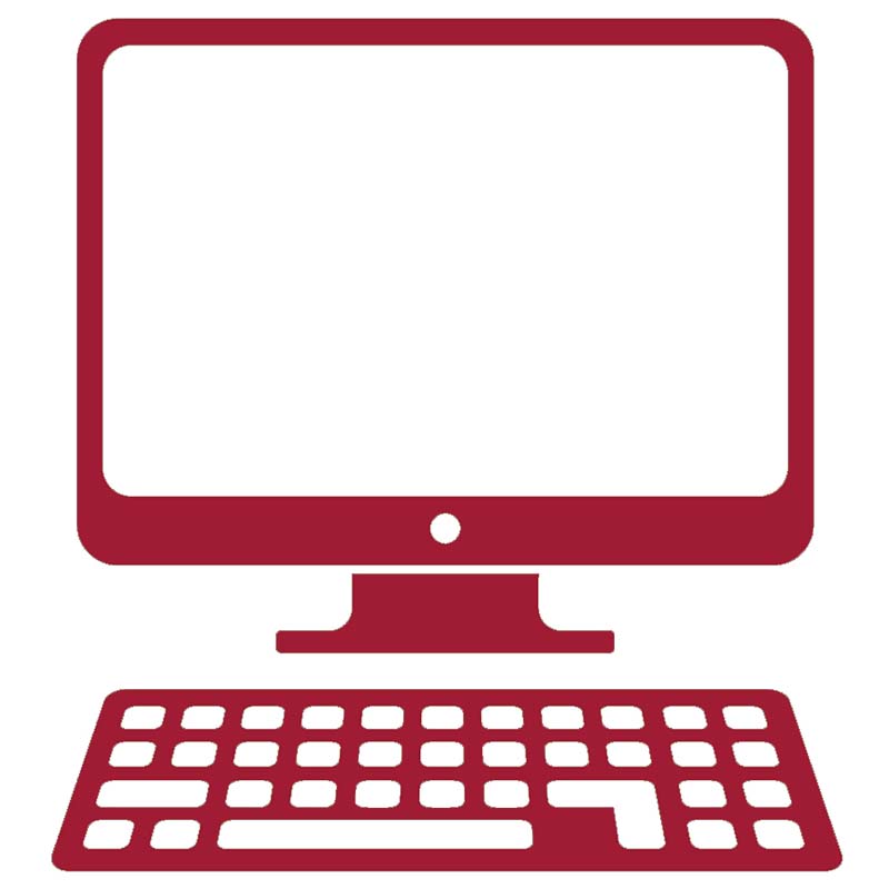 Computer red Computer red